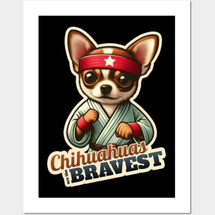 Karate Chihuahua Posters and Art